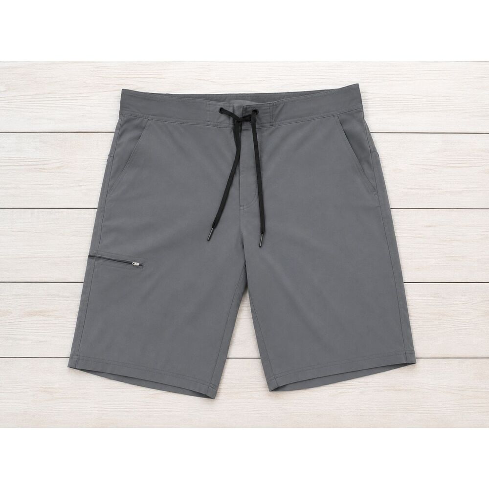 Surf Station Gray Board Shorts Men's Size 36 | Performance Swim Surf Beach EUC